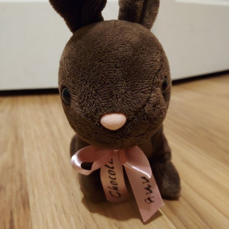 Dan dee top chocolate scented bunny