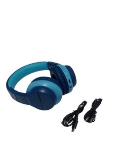 iClever Kids Bluetooth Headphones BTH12 – Blue Wireless Headphones with 85-Hour Battery, Built-In Microphone