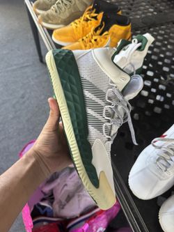 adidas Pro Boost Low "White Dark Green" sneakers