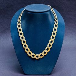 14k Gold Concave Chain