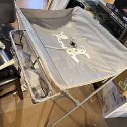 Portable Diaper Changing Table with Wheels
