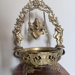 Urli Brass with Ganesha