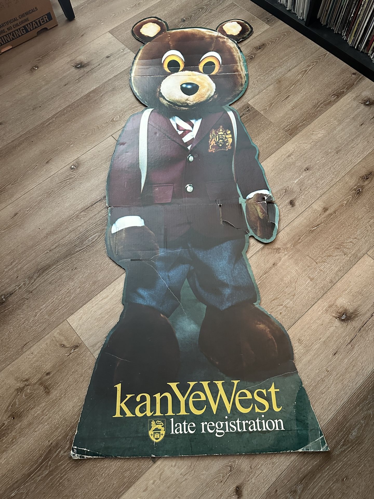 Kanye 4ft Promo Cutout - Late Registration Album