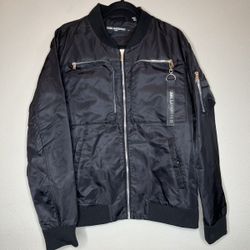 Men's Karl Lagerfeld Jacket Medium Chamarra Bomber