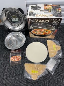 Granitestone 1424 12"  Piezano Electric Pizza Oven, New Only Has Scratch See Pic
