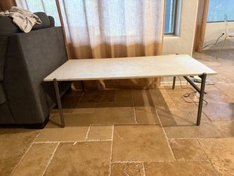 Cb2 marble coffee table