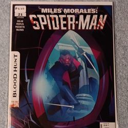 Comic Of Spiderman Miles Morales
