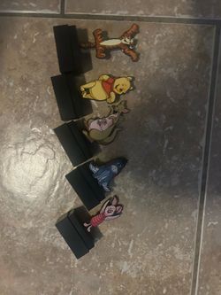 Figpin Winnie the Pooh set of 5 figpins