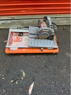 Ridgid 7” Tile Saw