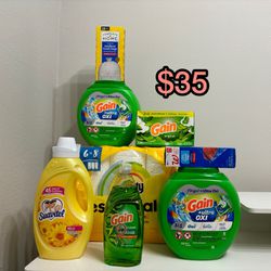 House Bundle /Gain Detergent 
