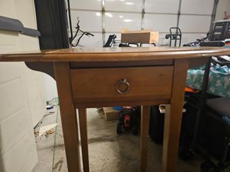 Solid Wood Accent Table
