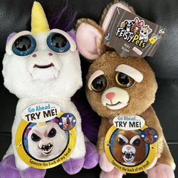 Feisty Pets plushies