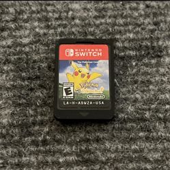 Pokemon Lets Go Pikachu