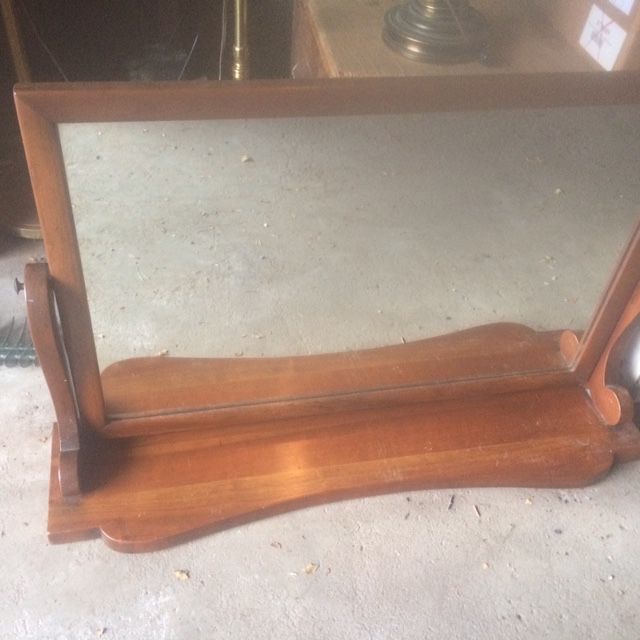 Vintage Stickley Dresser Top Mirror