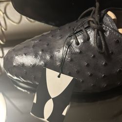 MENS OSTRICH ITALIAN LEATHER SHOES