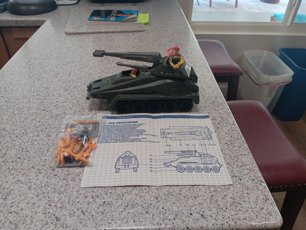 GI Joe Persuader VINTAGE ARAH