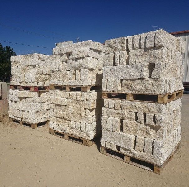 Cream Chopped Limestone