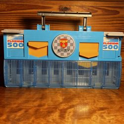 DISNEY Pixar CARS Florida 500 Piston Cup Ultimate Launcher Carrying Case Playset