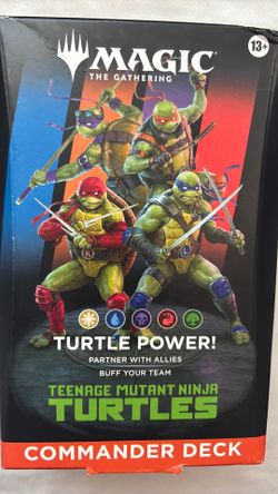 Magic The Gathering turtle commander deck