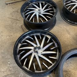 24” Venice Wheels 6x135