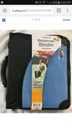NEW Binder