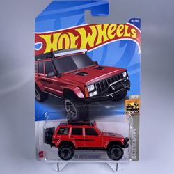 Hot Wheels JEEP CHEROKEE  Red