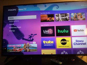 Phillips 65 Inch Tv With Remote