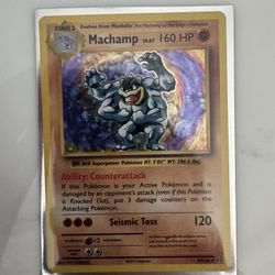 Machamp #59 Pokemon Evolutions  