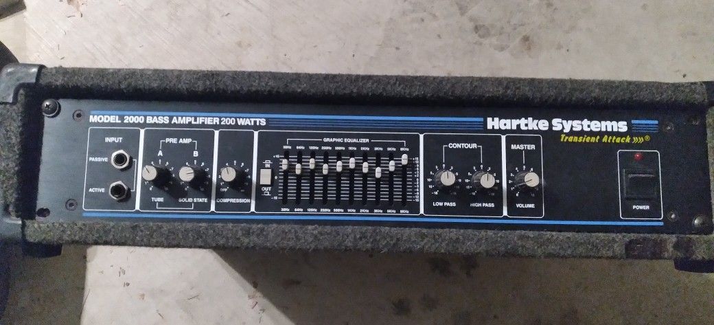 Hartke 2500 Bass Head