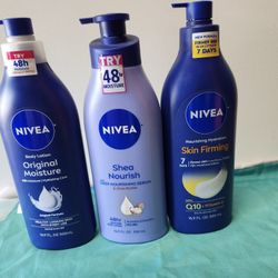 Nivea Lotion  Each  $7