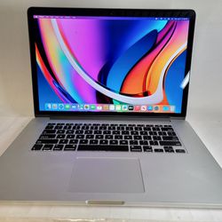 Fixed Price: MacBook Pro Retina 15" Laptop Core i7 Quad-Core/ 16GB/ 512GB SSD macOS Sonoma #9951