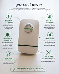 Power Energy Saver Device 90V-250V EU Plug Voltage Stabilizer Home Office
