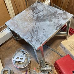 new hot water tank stand 21x21x14