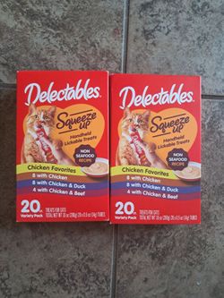 Cat food delectables
