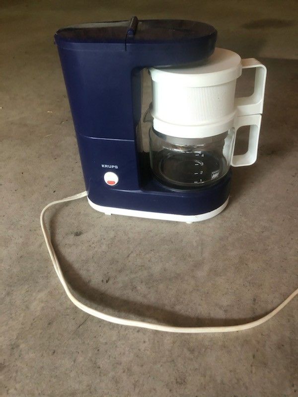 Krups coffee maker