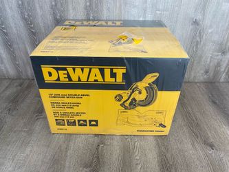Dewalt 12” Double Bevel Compound Miter Saw DWS716