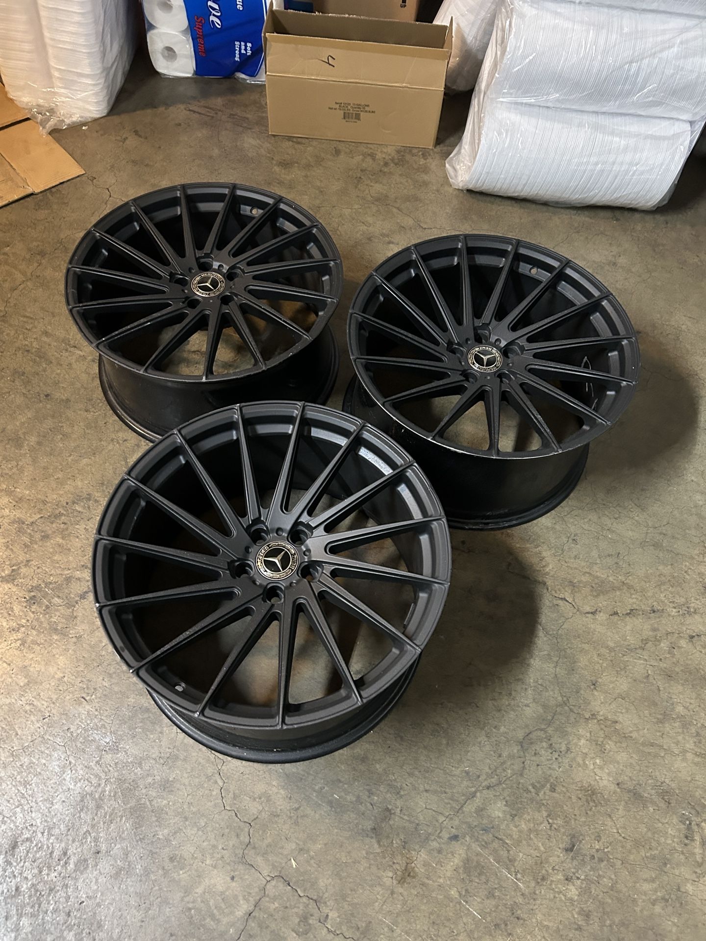 5x112 Rims 5 Lug Wheels 20s Rines 3 Rims Only for Sale in Montclair, CA ...