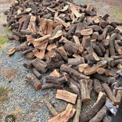 Almond Firewood Seasoned $55 Bin $110 Truck Load. $240 Cord 