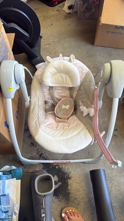 Baby girl swing