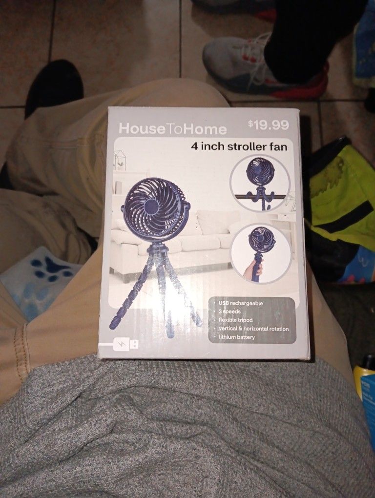 4 Inch Stroller Fan