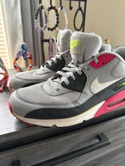 Nike Air Max 90 Essential “Wolf Grey Rush Pink” – Men’s US 11