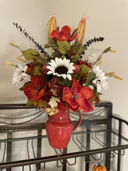 Handmade Fall Floral Arrangement