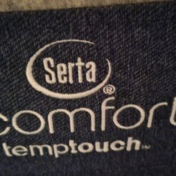 SERTA KING MATTRESS- Mattress Covered From New 
