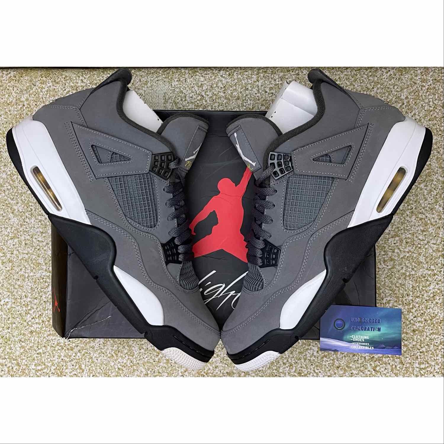 Nike Air Jordan 4 Cool Grey Size 12 Men