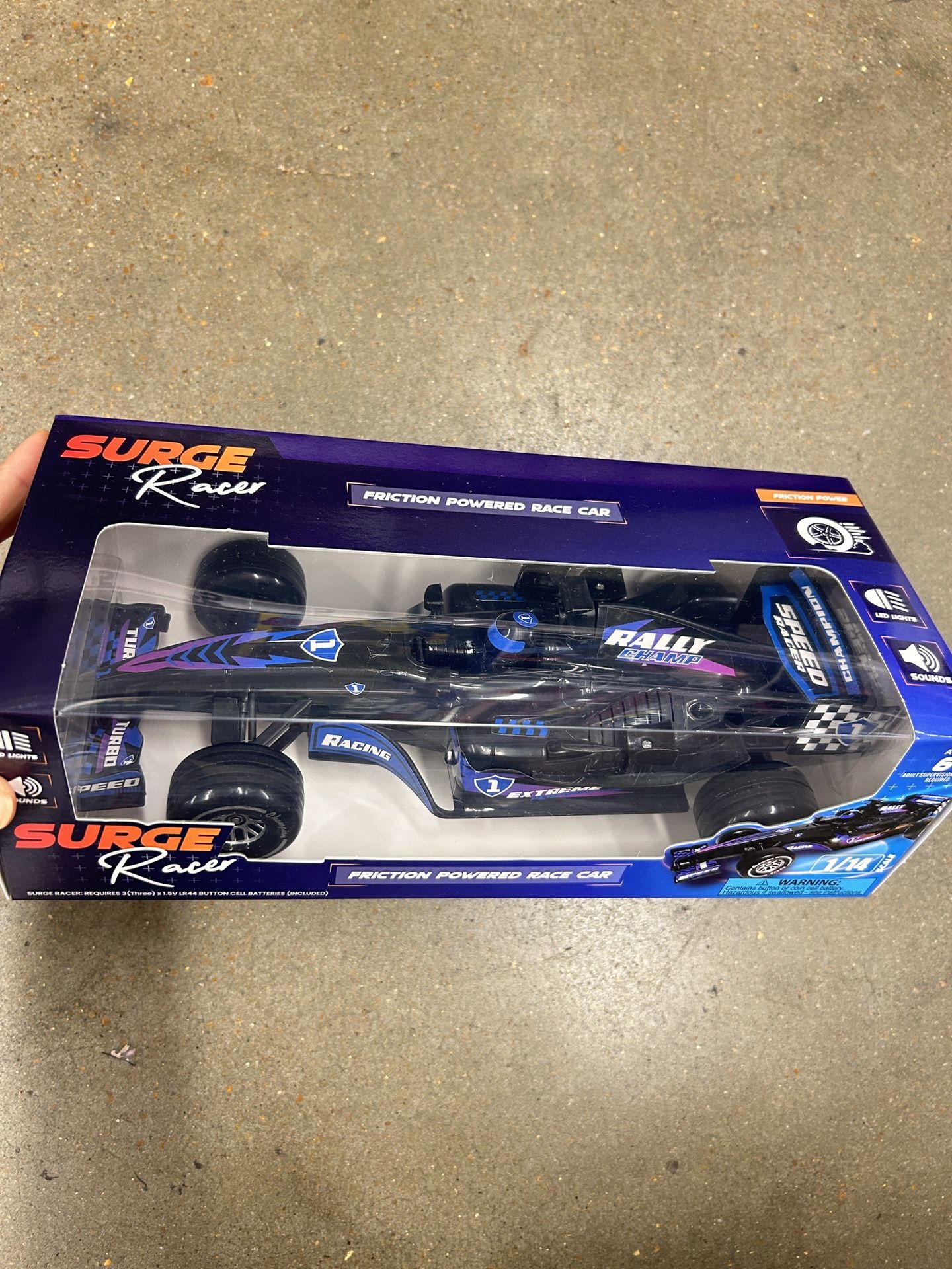 NWT Friction Powered Race Car