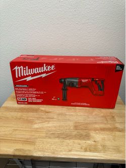 Milwaukee M18 Brushless 1” SDS plus D handle Rotary Hammer