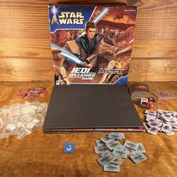 Star Wars Jedi Unleashed Board Game Battle Geonosis 2002 Complete Milton Bradley