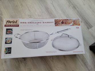 Parini BBQ Grilling Basket Grill Master Collection
