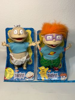 Vintage 1997 Mattel Nickelodeon Rugrats doll lot action figure toy