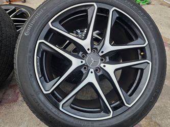 AMG OEM 21" Staggerd MERCEDES BENZ GLE53 wheels &  CONTINENTAL Tires